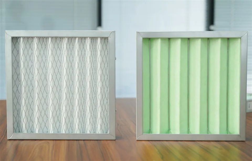Extractor σκόνης αλουμινίου AC 24*24*2 Συντήρηση G4 Pleated Air Filter
