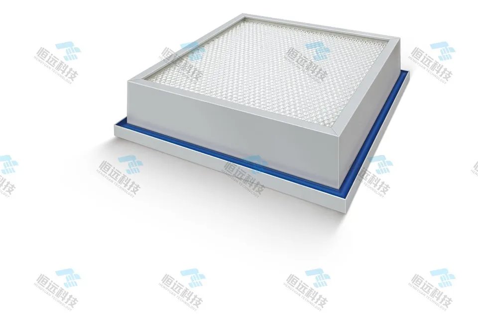 Στεγανοποιητικό τζελ φίλτρου HEPA χωρίς διαρροές πλαισίου αλουμινίου υψηλής απόδοσης Cleanroom Αντικατάσταση μονάδας HEPA New Box Filter Farm
