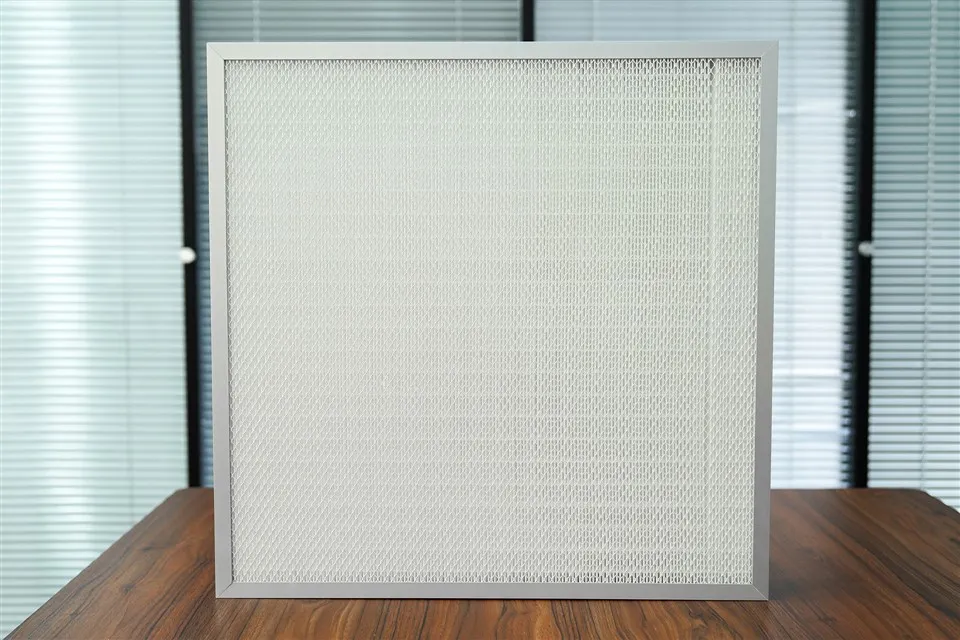 Terminal 0.3 Micron Efficiency 99.995 H14 Clean Room Hepa Air Filter